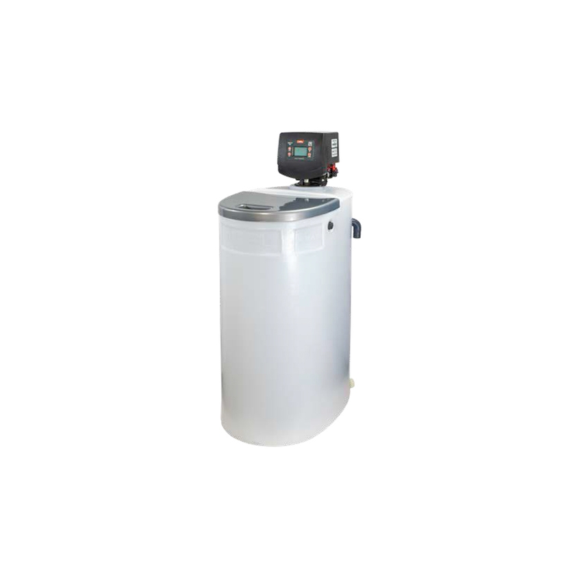 Immagine di Gel DECALUX 20 addolcitore cabinato standard a scambio ionico, volume resina 20 litri, consumo medio acqua 92 litri, consumo sale 1.9 kg 108.725.40
