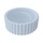 Flaminia SETTECENTO CUT lavabo Ø 44 cm da appoggio, in ceramica, senza foro per rubinetteria e senza troppopieno, colore azzurro polvere finitura lucido SECUTAP