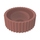 Flaminia SETTECENTO CUT lavabo Ø 44 cm da appoggio, in ceramica, senza foro per rubinetteria e senza troppopieno, colore terracotta finitura lucido SECUTTC
