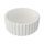 Flaminia SETTECENTO CUT lavabo Ø 44 cm da appoggio, in ceramica, senza foro per rubinetteria e senza troppopieno, colore latte finitura opaco SECUTLAT
