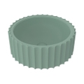 Immagine di Flaminia SETTECENTO CUT lavabo Ø 44 cm da appoggio, in ceramica, senza foro per rubinetteria e senza troppopieno, colore menta finitura opaco SECUTME