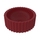 Flaminia SETTECENTO CUT lavabo Ø 44 cm da appoggio, in ceramica, senza foro per rubinetteria e senza troppopieno, colore rosso rubens finitura opaco SECUTRRU