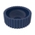 Flaminia SETTECENTO CUT lavabo Ø 44 cm da appoggio, in ceramica, senza foro per rubinetteria e senza troppopieno, colore topazio finitura lucido SECUTTOP