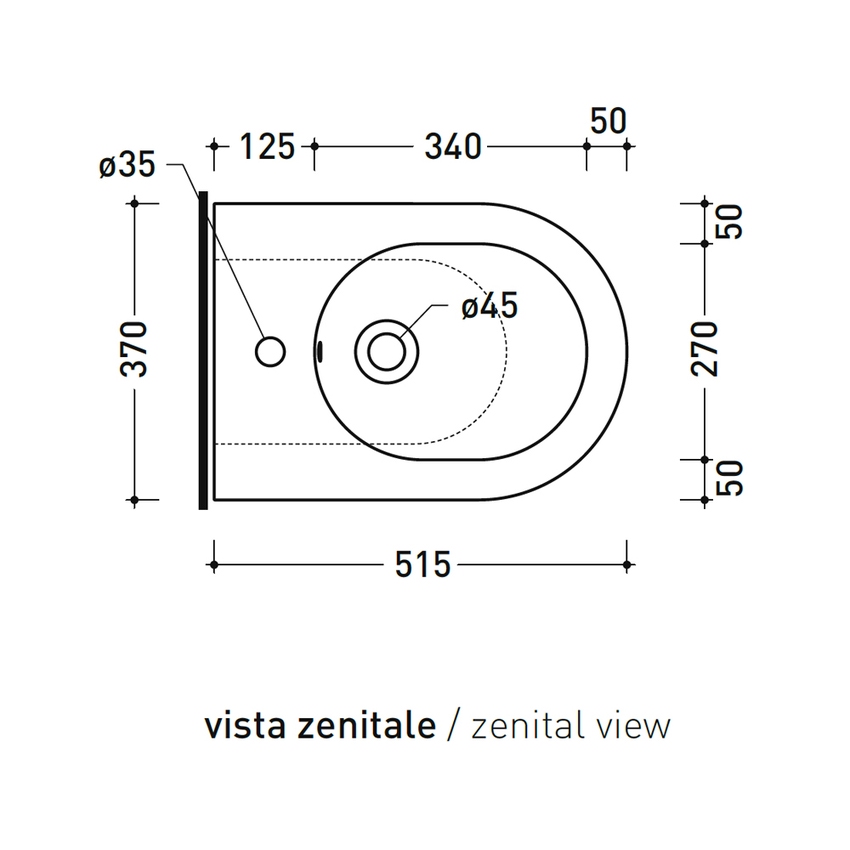 Immagine di Flaminia LINK51 set sanitari back to wall, vaso con scarico S/P, sistema gosilent® e coprivaso slim con discesa rallentata, bidet monoforo con troppopieno, colore bianco finitura lucido LK119G+LK219+LKCW09