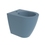 Immagine di Flaminia LINK51 set sanitari back to wall, vaso con scarico S/P, sistema gosilent® e coprivaso slim con discesa rallentata, bidet monoforo con troppopieno, colore nuvola finitura opaco LK119GNUV+LK219NUV+LKCW10NUV