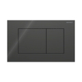 Immagine di Geberit SIGMA40 placca di comando per risciacquo a due quantità, colore nero finitura vetro lucido 115.629.SJ.1