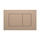 Geberit SIGMA40 placca di comando per risciacquo a due quantità, colore oro rosso finitura spazzolato 115.629.QB.1