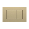 Immagine di Geberit SIGMA40 placca di comando per risciacquo a due quantità, colore ottone finitura spazzolato 115.629.QF.1