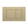 Geberit SIGMA40 placca di comando per risciacquo a due quantità, colore ottone finitura spazzolato 115.629.QF.1