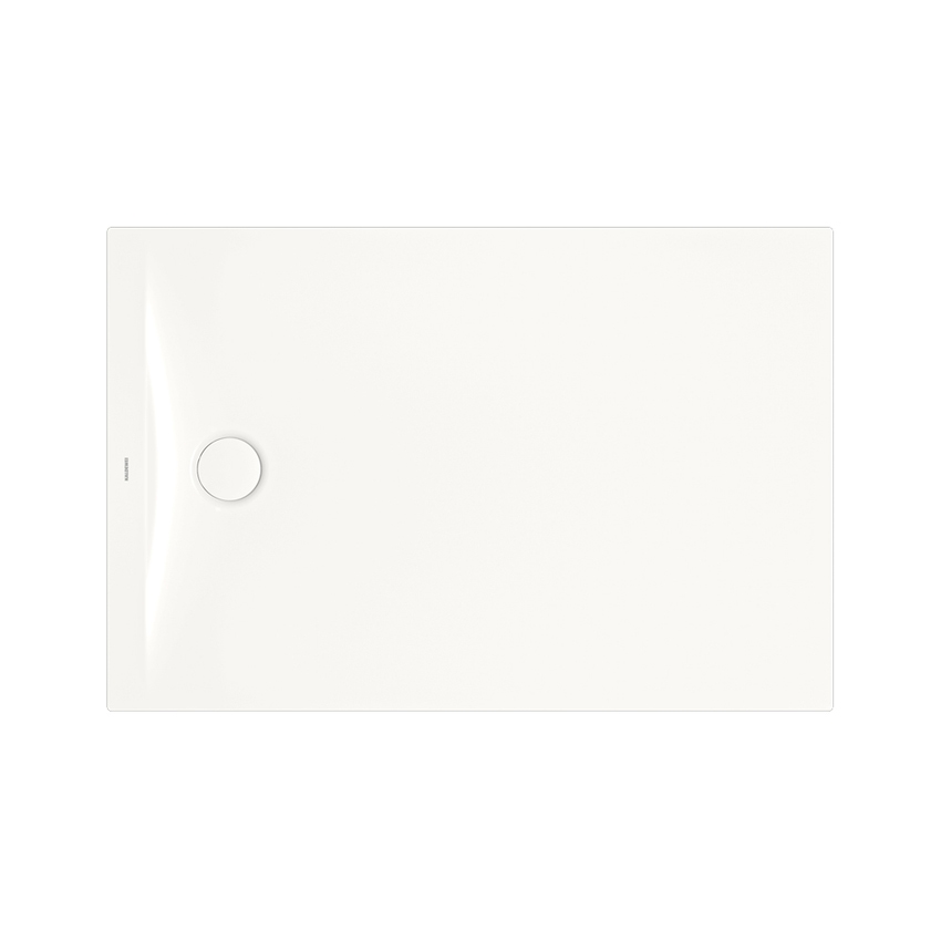 Immagine di Kaldewei CALIMA piatto doccia rettangolare L.160 P.80 cm, con Invisible Grip, colore bianco alpino finitura lucido 324111111001
