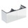 Geberit ACANTO mobile sottolavabo sospeso L.120 cm, per lavabo standard e slim, corpo colore bianco finitura lucido, cassetti colore bianco finitura vetro lucido 503.007.01.2