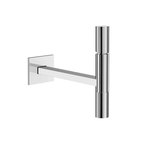 Immagine di Gessi INCASTRI parte esterna miscelatore lavabo da parete P.22,4 cm, finitura cromo 75288#031