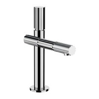 Immagine di Gessi INCASTRI miscelatore lavabo H.21,2 cm, senza scarico, con flessibili, finitura cromo 75002#031