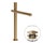 Gessi INCASTRI miscelatore lavabo H.36,2 cm, con scarico Stop&Go, con flessibili, finitura warm bronze brushed PVD 75053#726