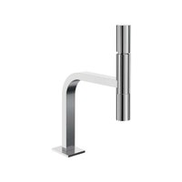 Immagine di Gessi INCASTRI miscelatore lavabo H.31,1 cm, senza scarico, con flessibili, finitura cromo 75202#031