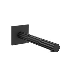 Immagine di Gessi INCASTRI bocca lavabo da parete, colore nero finitura opaco 75102#299