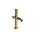 Immagine di Gessi INCASTRI miscelatore bidet, senza scarico, con flessibili di collegamento, finitura warm bronze brushed PVD 75068#726