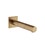 Immagine di Gessi INCASTRI bocca vasca da parete, finitura warm bronze brushed PVD 75103#726