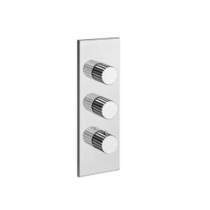 Immagine di Gessi INCASTRI miscelatore termostatico alta portata a parete 2 uscite indipendenti, finitura cromo 75314#031