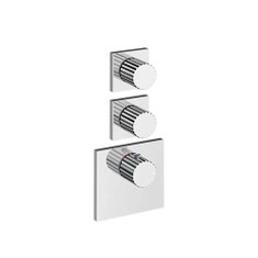 Immagine di Gessi INCASTRI miscelatore termostatico alta portata a parete 2 uscite indipendenti, finitura cromo 75304#031