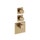 Gessi INCASTRI miscelatore termostatico alta portata a parete 2 uscite indipendenti, finitura warm bronze brushed PVD 75304#726