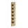 Gessi INCASTRI miscelatore termostatico alta portata a parete 5 uscite indipendenti, finitura warm bronze brushed PVD 75320#726