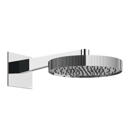 Immagine di Gessi INCASTRI soffione doccia a parete Ø30 cm, finitura cromo 75168#031