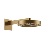 Immagine di Gessi SHOWER soffione doccia a parete, Ø 30 cm, finitura warm bronze brushed PVD 63068#726