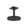 Gessi SHOWER soffione doccia da soffitto H.27 cm, Ø 30 cm, senza scarico, colore nero finitura opaco 63072#299