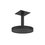 Immagine di Gessi INCASTRI soffione doccia da soffitto Ø 30 cm, colore nero finitura opaco 75170#299