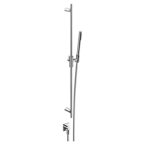 Immagine di Gessi INCASTRI asta saliscendi con presa acqua, doccetta e flessibile 150 cm, finitura cromo 75040#031