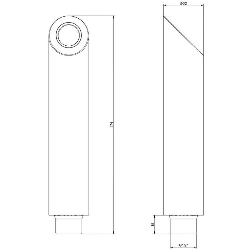 Immagine di Gessi SHOWER doccetta Kneipp in Palissandro, finitura croma 32929#031
