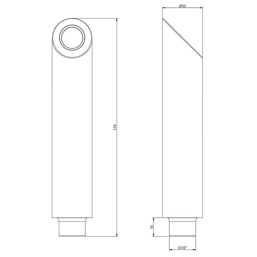 Immagine di Gessi SHOWER doccetta Kneipp nera, finitura croma 32930#031
