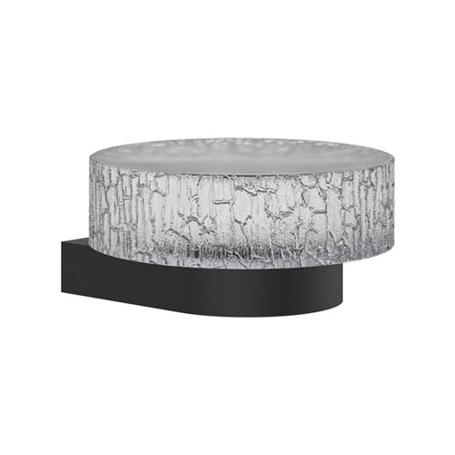 Immagine di Gessi INCASTRI porta sapone a parete bianco, colore nero finitura opaco 75401#299