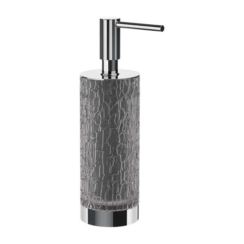 Immagine di Gessi INCASTRI dispenser da appoggio bianco, finitura cromo 75437#031