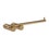 Immagine di Gessi INCASTRI porta rotolo a parete, finitura warm bronze brushed PVD 75455#726