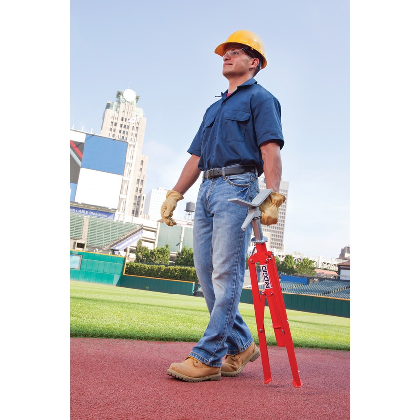 Immagine di Ridgid VF-99 Cavalletto alto con supporto a V altezza da 71 a 132 cm 22168