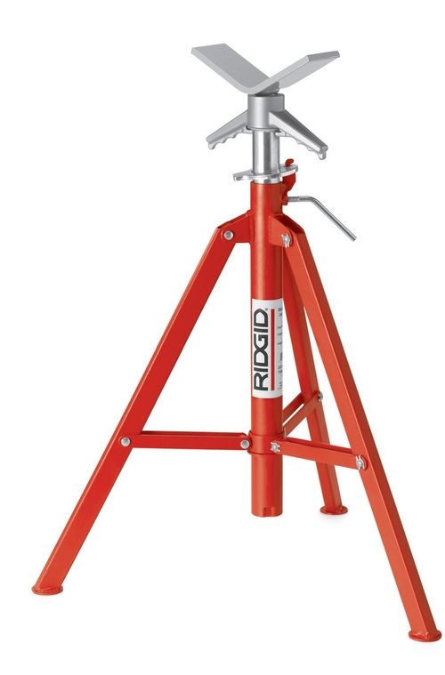Immagine di Ridgid VF-99 Cavalletto alto con supporto a V altezza da 71 a 132 cm 22168