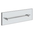 Immagine di Gessi INCASTRI maniglia e porta salvietta per vetro 30 cm, finitura cromo 75511#031