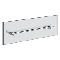 Immagine di Gessi INCASTRI maniglia e porta salvietta per vetro 30 cm, finitura cromo 75511#031