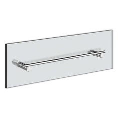 Immagine di Gessi INCASTRI maniglia e porta salvietta per vetro 30 cm, finitura cromo 75511#031