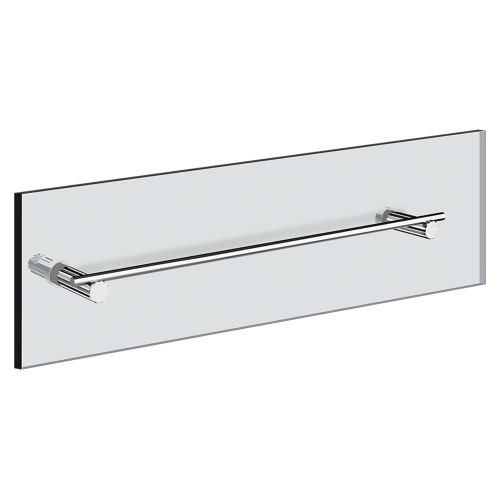 Immagine di Gessi INCASTRI maniglia e porta salvietta per vetro 45 cm, finitura cromo 75513#031
