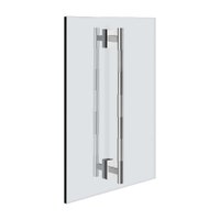 Immagine di Gessi INCASTRI maniglia doppia 45 cm. Installazione verticale/orizzontale, finitura cromo 75632#031