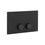 Immagine di Gessi INCASTRI placca di finitura per GEBERIT SIGMA 8 e 12, colore nero finitura opaco 75611#299