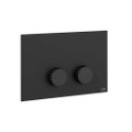 Immagine di Gessi INCASTRI placca di finitura per TECE, colore nero finitura opaco 75617#299
