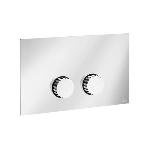 Immagine di Gessi INCASTRI placca di finitura per VIEGA PREVISTA 12, finitura cromo 75621#031