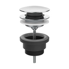 Immagine di Gessi Piletta lavabo "Stop&Go", finitura cromo 01421#031