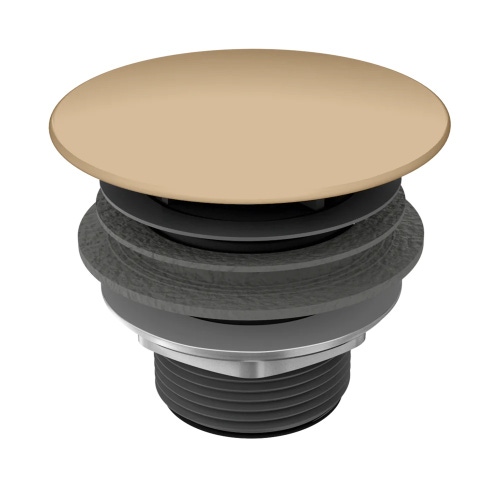 Immagine di Kaldewei Valvola a scarico libero con copertura rotonda smaltata, colore bahama beige 905800000030