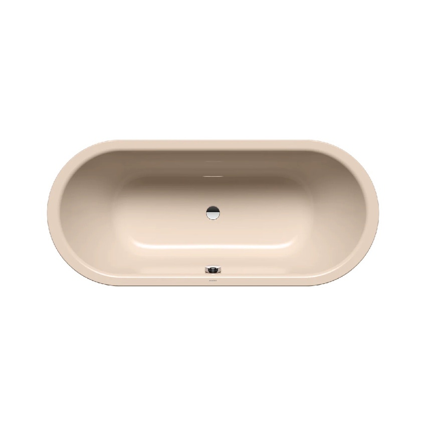 Immagine di Kaldewei CLASSIC DUO OVAL vasca ovale L.160 P.70 cm, in acciaio smaltato, colore bahama beige 291300010030