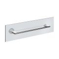 Immagine di Gessi ACCESSORIES maniglia e portasalvietta per vetro 45 cm, finitura cromo 66513#031